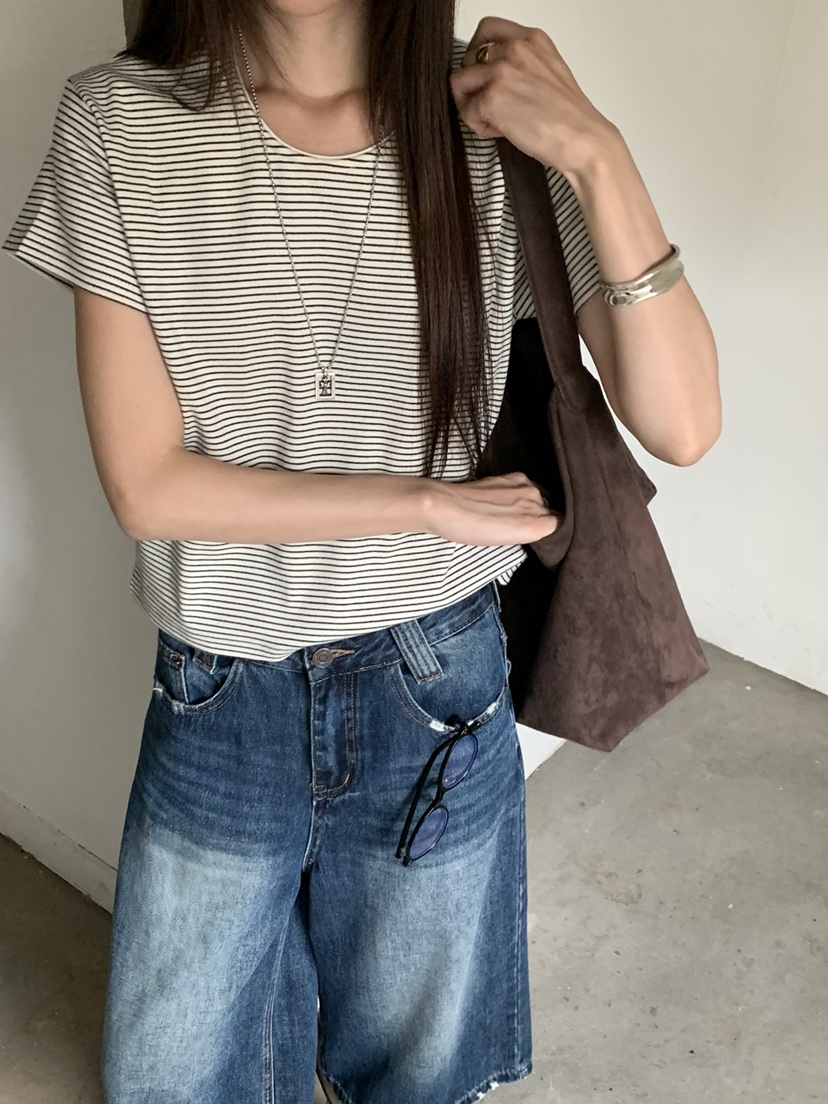 RIVER RAIN韓國代購女裝新款休閑推薦真品熱賣人氣時尚T恤RIVER RAINT恤