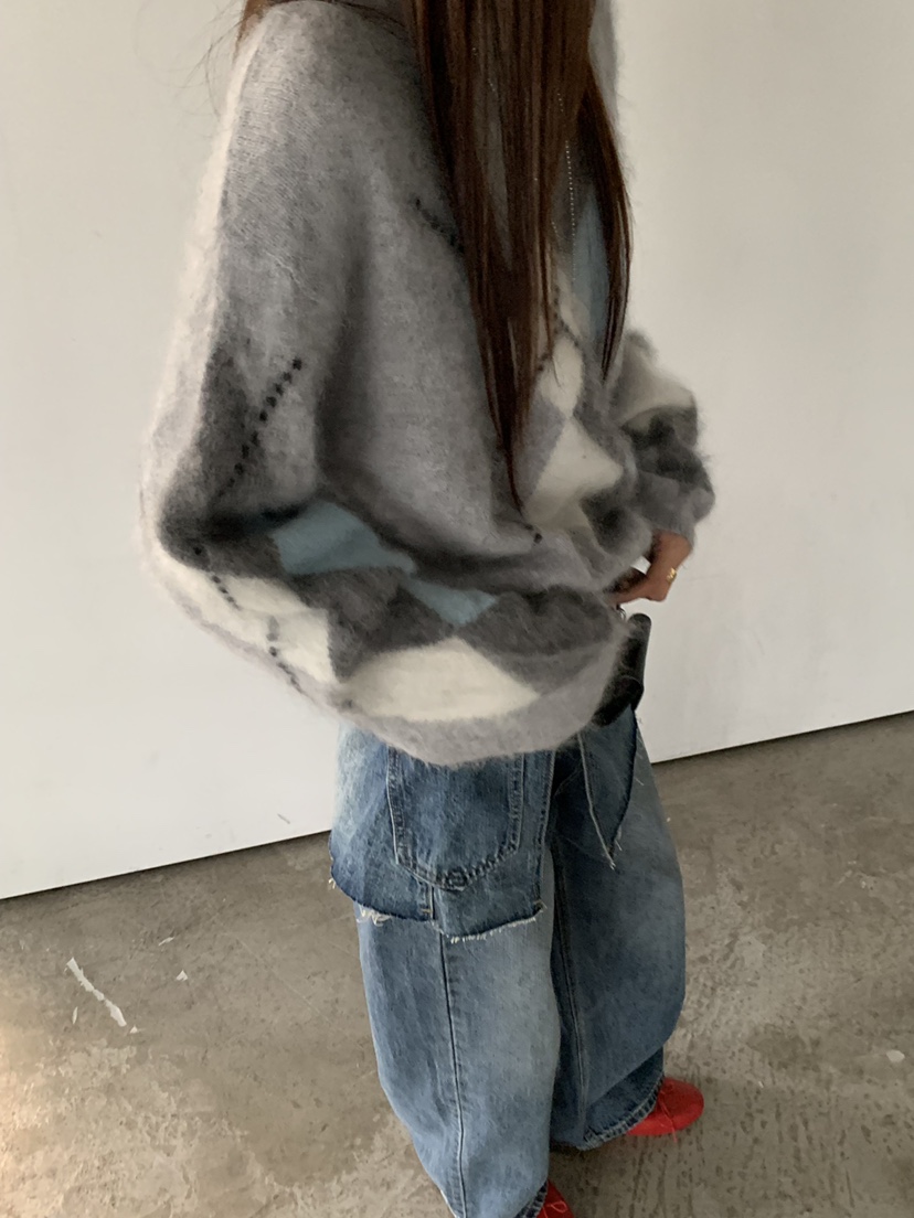 RIVER RAIN東大門實拍女裝新品真品推薦人氣休閑時尚毛衣RIVER RAIN毛衣