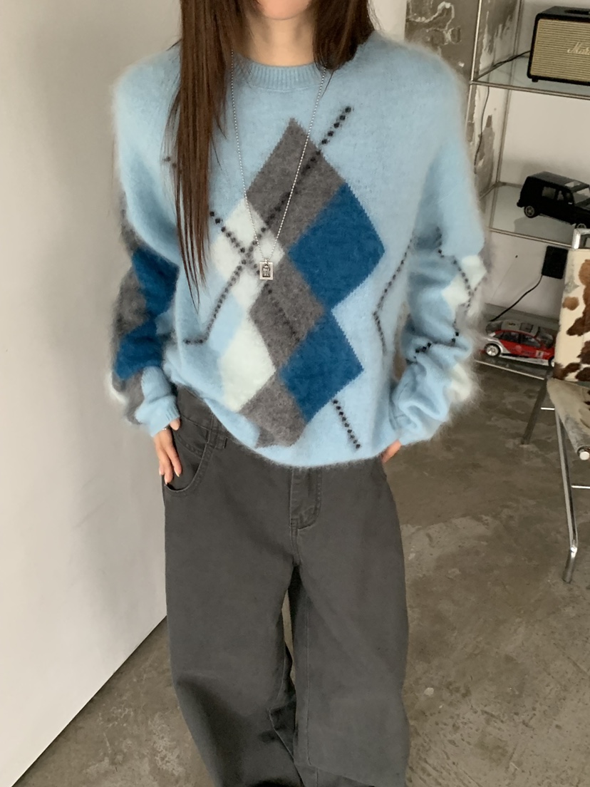RIVER RAIN東大門實拍女裝新品真品推薦人氣休閑時尚毛衣RIVER RAIN毛衣