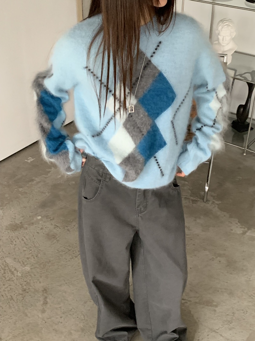 RIVER RAIN東大門實拍女裝新品真品推薦人氣休閑時尚毛衣RIVER RAIN毛衣