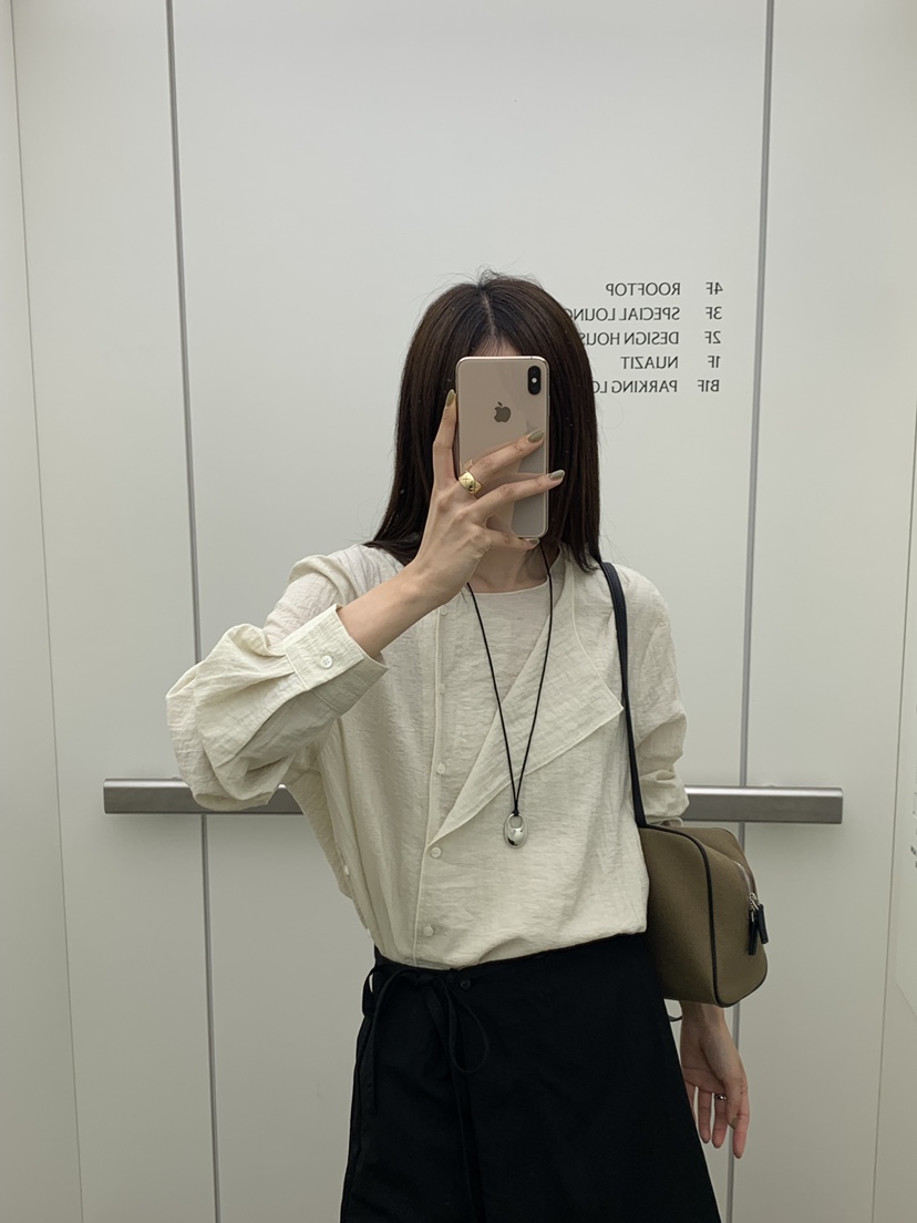 RIVER RAIN韓國代購女士新品休閑時尚推薦真品襯衫蕾絲衫RIVER RAIN襯衫/蕾絲衫