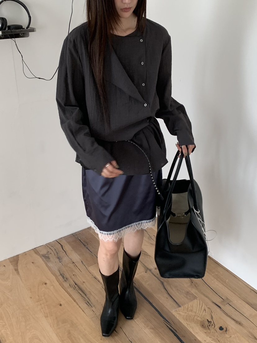 RIVER RAIN韓國代購女士新品休閑時尚推薦真品襯衫蕾絲衫RIVER RAIN襯衫/蕾絲衫