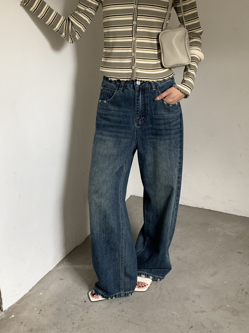 RIVER RAIN東大門實拍女裝新款人氣真品休閑時尚推薦牛仔褲RIVER RAIN牛仔褲