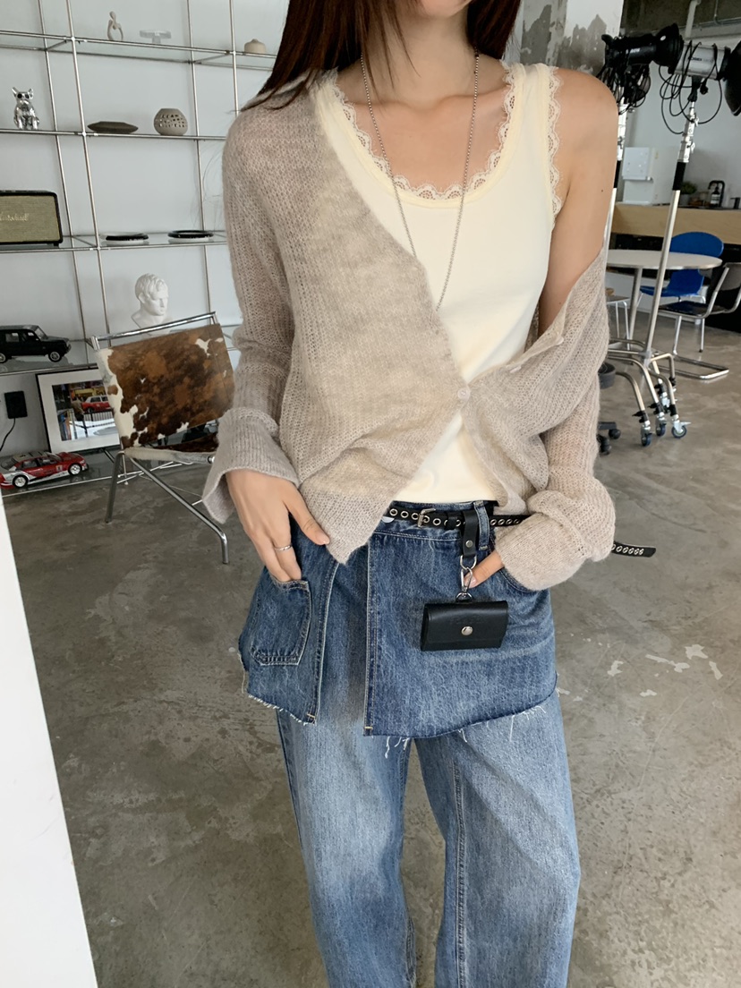 RIVER RAIN韓國代購女士新款休閑推薦時尚熱賣人氣吊帶背心RIVER RAIN吊帶/背心