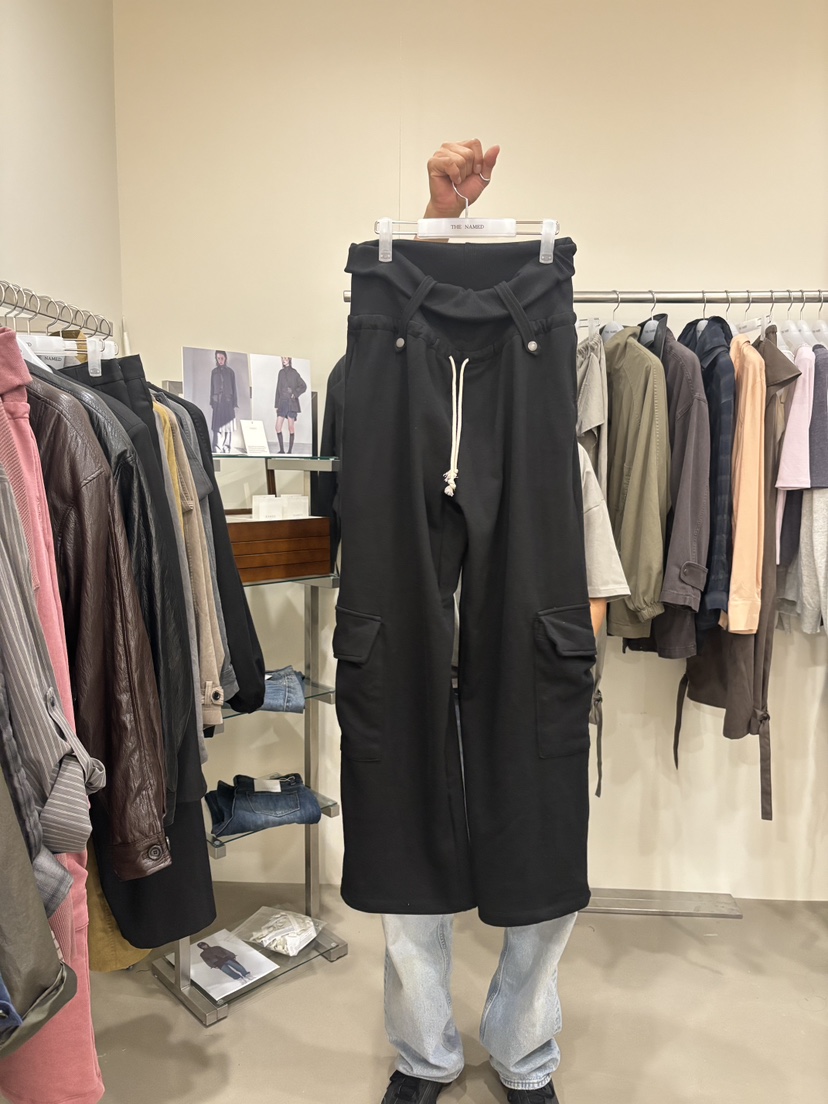 NAMED東大門代購女裝新品休閑人氣熱賣真品推薦時尚休閑褲NAMED休閑褲圖色3黑色