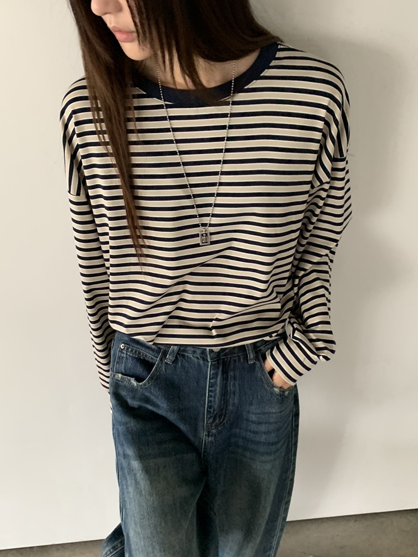 RIVER RAIN東大門代購女士新品時尚真品人氣熱賣長袖T恤RIVER RAIN長袖T恤