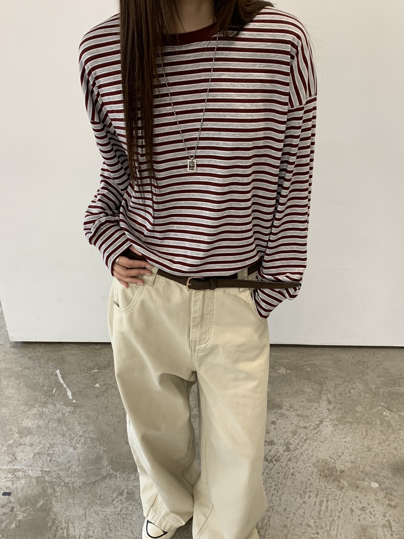 RIVER RAIN東大門代購女士新品時尚真品人氣熱賣長袖T恤RIVER RAIN長袖T恤