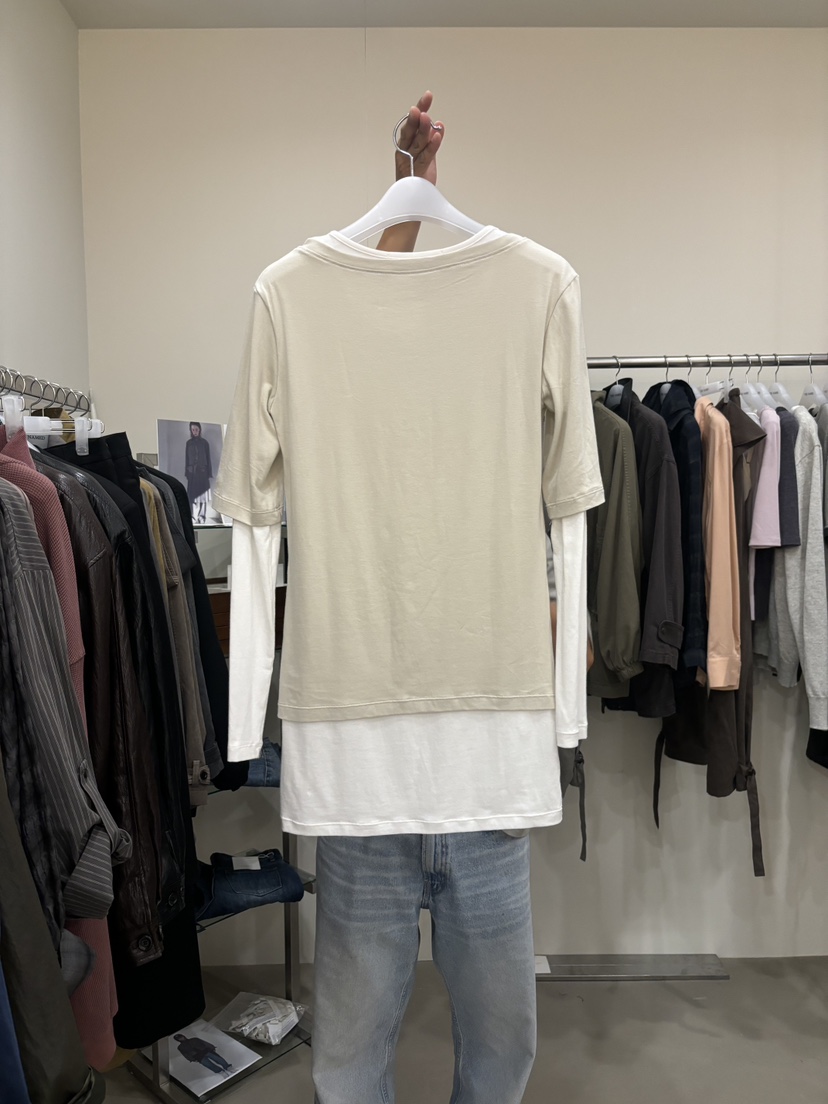 NAMED東大門代購女士新品時尚推薦熱賣真品休閑長袖T恤長款NAMED長袖T恤