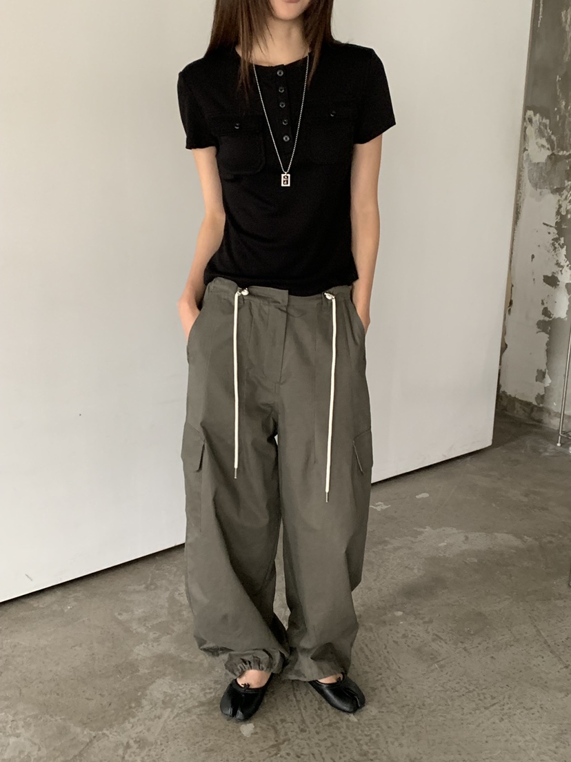 RIVER RAIN韓國直郵女裝新款時尚推薦休閑熱賣人氣休閑褲RIVER RAIN休閑褲
