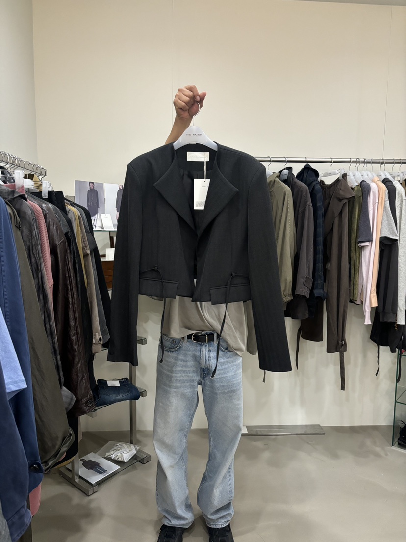 NAMED東大門代購女士新品熱賣人氣休閑推薦真品時尚夾克NAMED夾克圖色1墨色