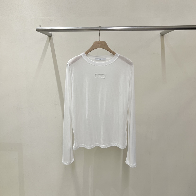 MARIE MARIE東大門直郵女士新品人氣休閑熱賣時尚長袖T恤MARIE MARIE長袖T恤圖色1