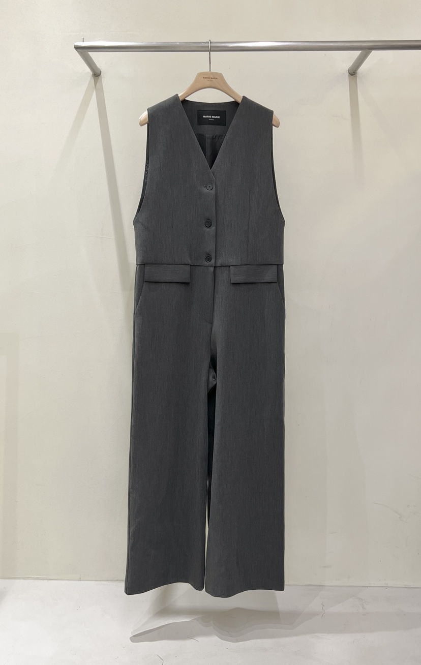 MARIE MARIE東大門實拍女士新品真品推薦人氣時尚連體褲MARIE MARIE連體褲圖色1墨色