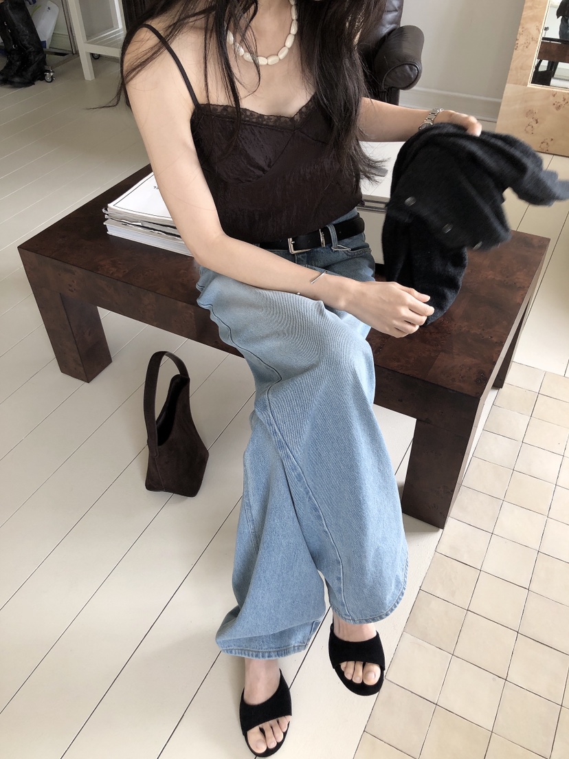 LE BUTTER東大門實拍女士新品真品人氣休閑時尚推薦牛仔褲LE BUTTER牛仔褲
