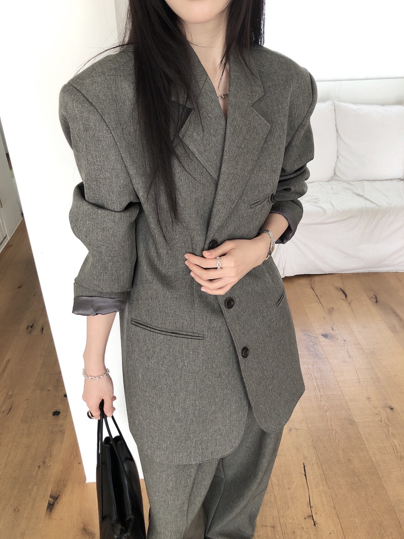 LE BUTTER東大門代購女士新款熱賣推薦真品時尚西裝西服LE BUTTER西裝/西服圖色2