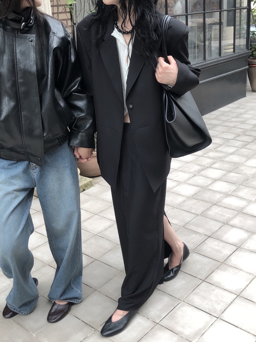 LE BUTTER東大門實拍女士新品休閑時尚推薦真品西裝西服LE BUTTER西裝/西服