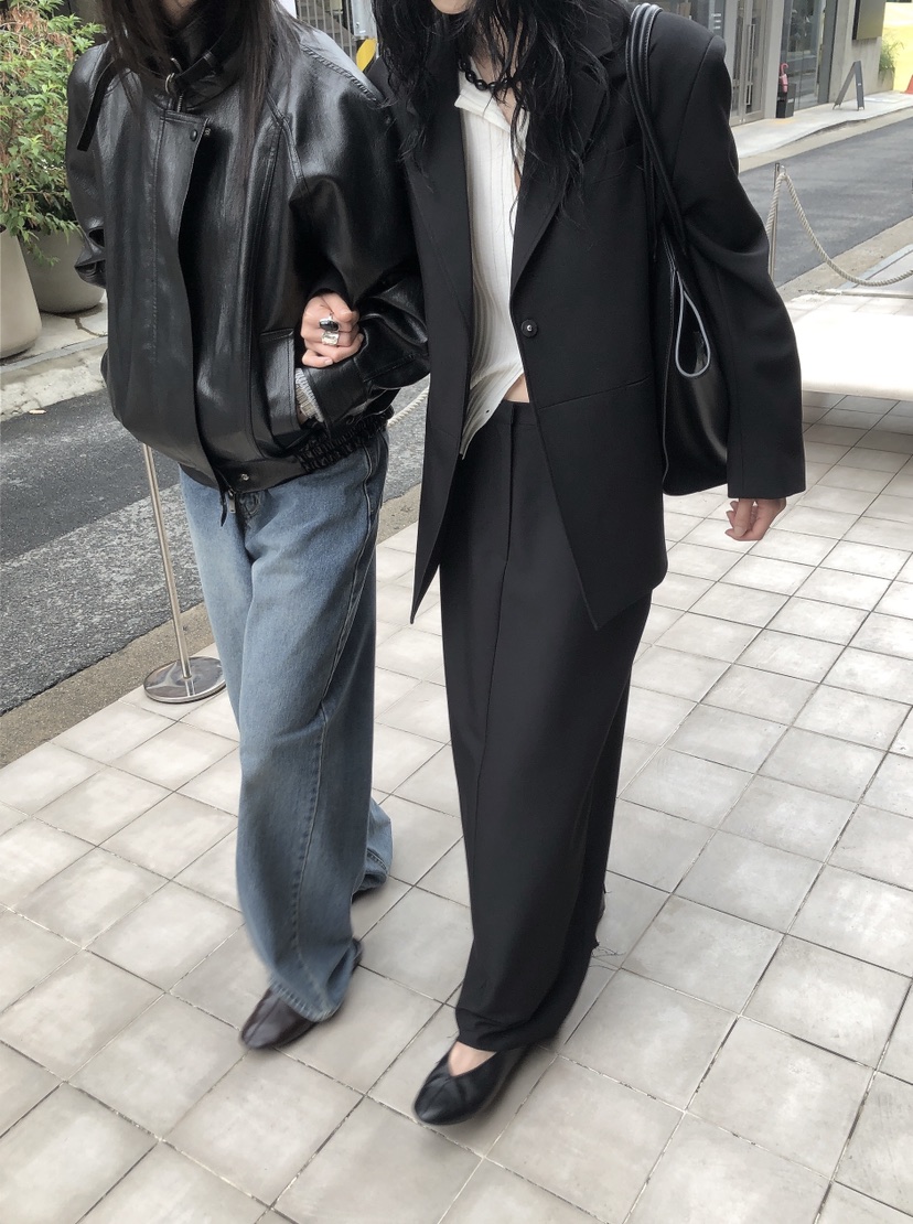 LE BUTTER東大門實拍女士新品休閑時尚推薦真品西裝西服LE BUTTER西裝/西服