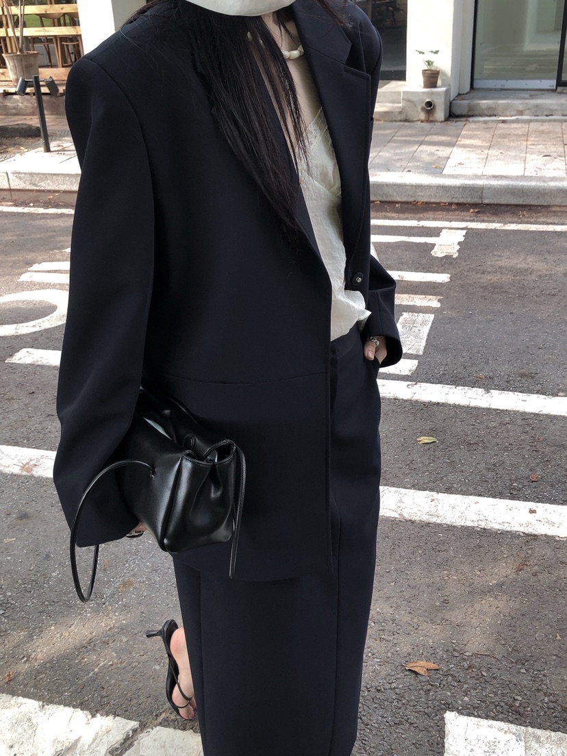LE BUTTER東大門實拍女士新品休閑時尚推薦真品西裝西服LE BUTTER西裝/西服