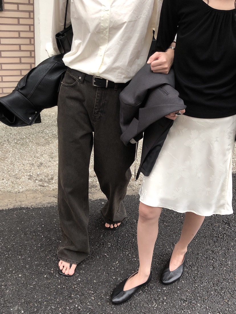 LE BUTTER東大門直郵女士新款時尚熱賣人氣真品短裙緞面LE BUTTER短裙