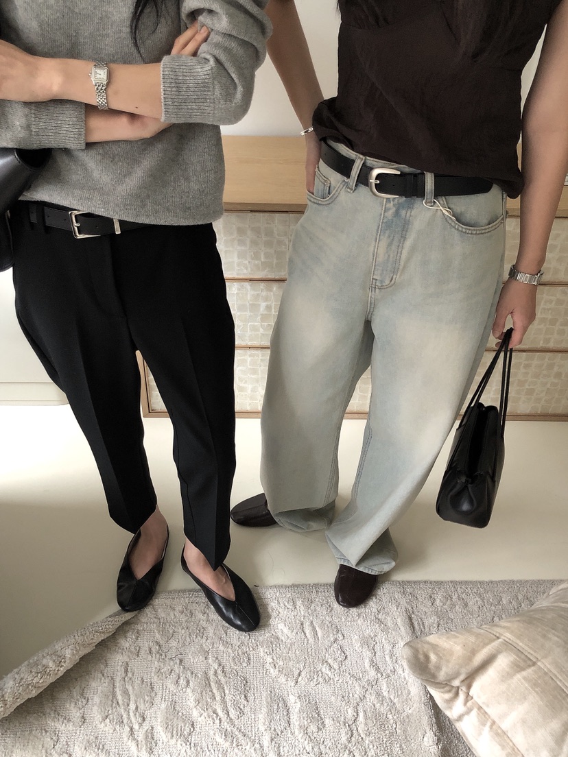 LE BUTTER東大門代購女裝新款熱賣推薦真品休閑時尚休閑褲LE BUTTER休閑褲
