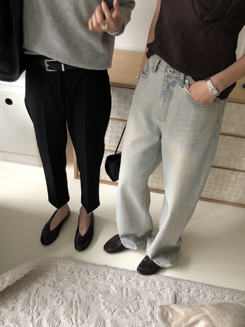 LE BUTTER東大門代購女裝新款熱賣推薦真品休閑時尚休閑褲LE BUTTER休閑褲