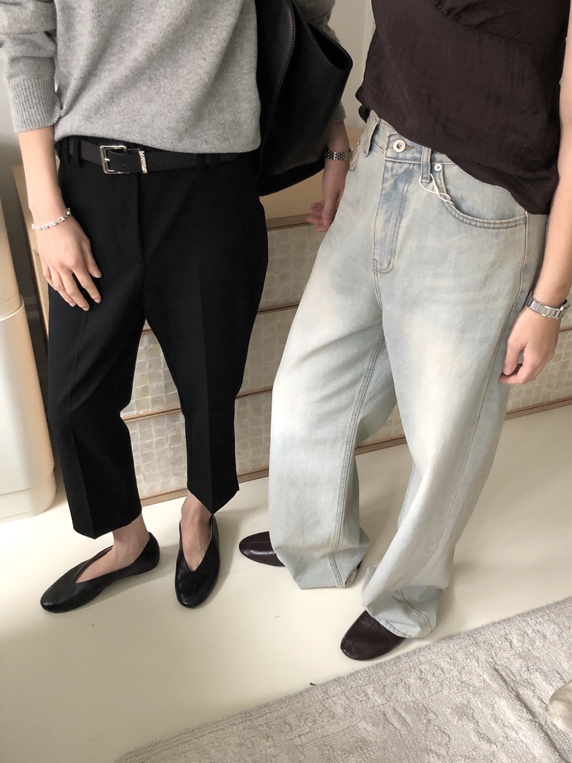 LE BUTTER東大門代購女裝新款熱賣推薦真品休閑時尚休閑褲LE BUTTER休閑褲
