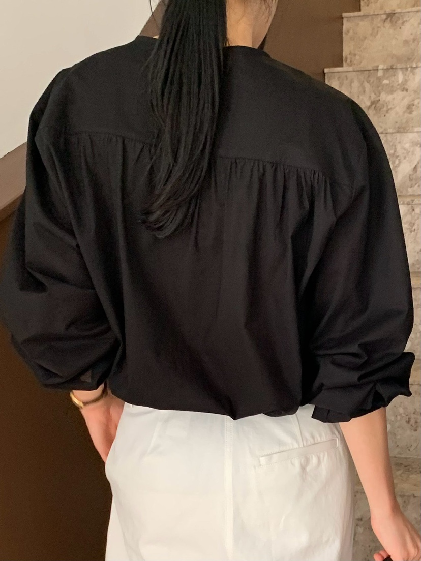 REGULARLY/PLACOR東大門代購女士新款熱賣襯衫蕾絲衫棉質褶皺REGULARLY/PLACOR襯衫/蕾絲衫