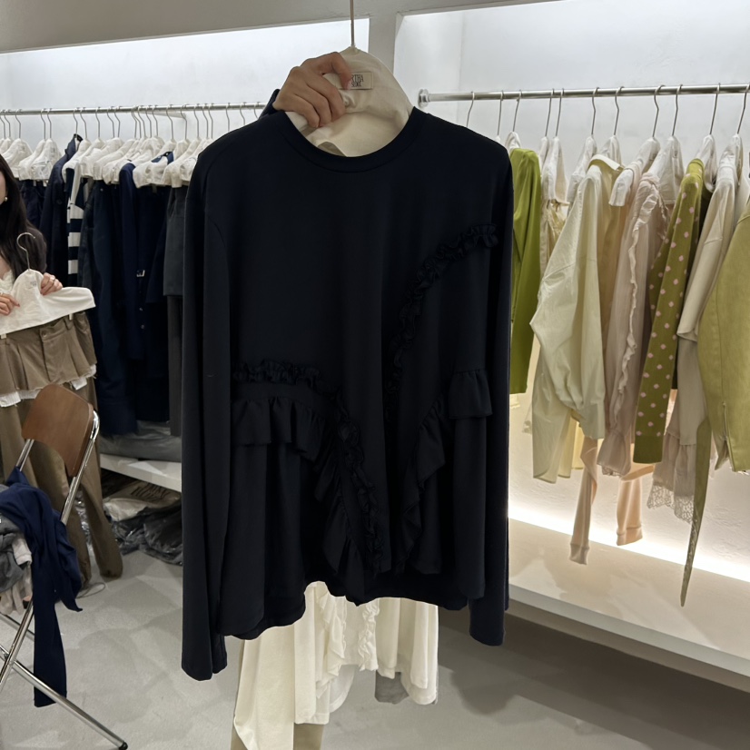 BERTHA東大門代購女裝新品真品推薦熱賣人氣時尚休閑長袖T恤BERTHA長袖T恤圖色3