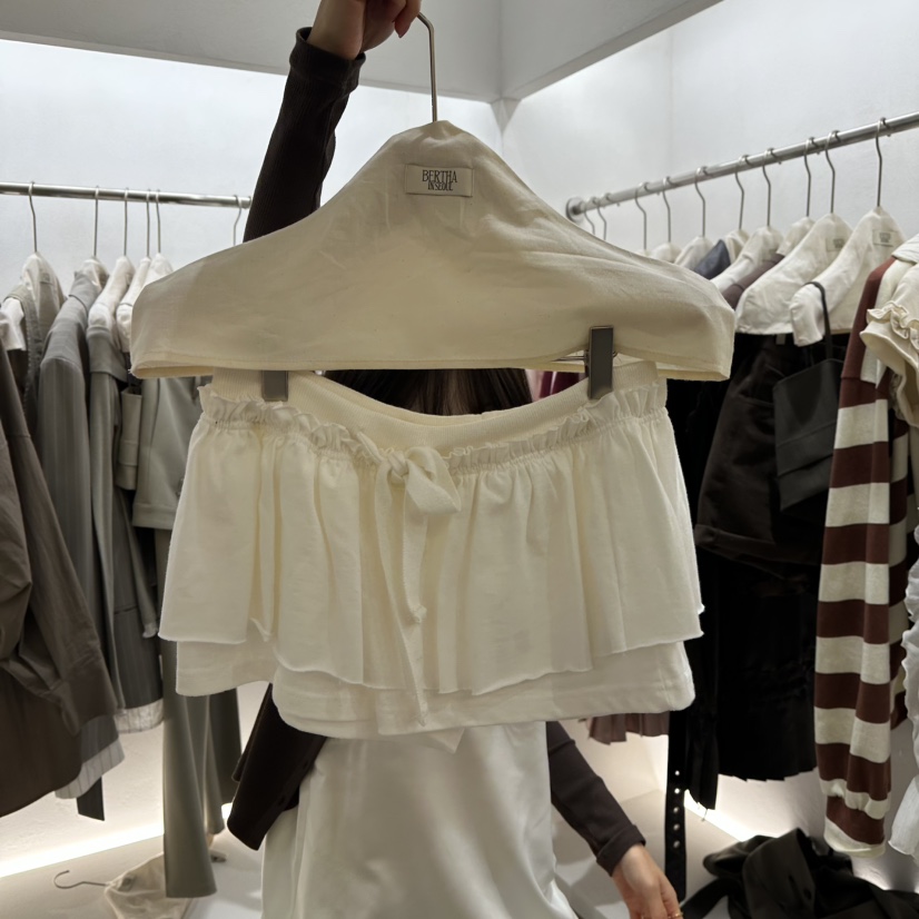 BERTHA東大門代購女裝新品休閑時尚推薦真品人氣裙褲荷葉邊BERTHA裙褲圖色1