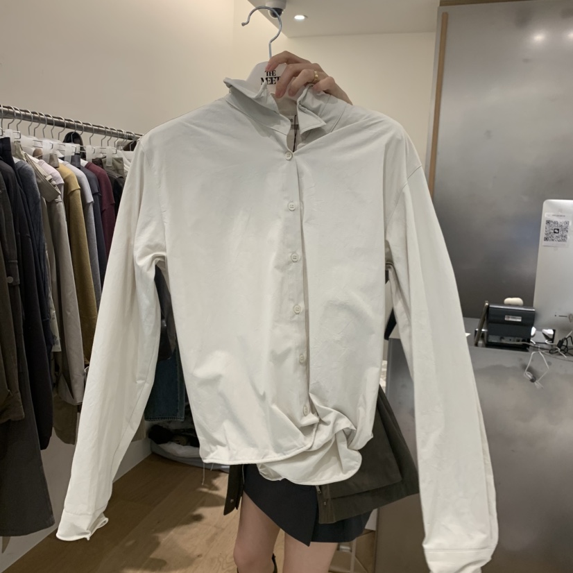 MEET ME韓國代購女士新款休閑真品時尚熱賣襯衫蕾絲衫鋼絲MEET ME襯衫/蕾絲衫圖色1