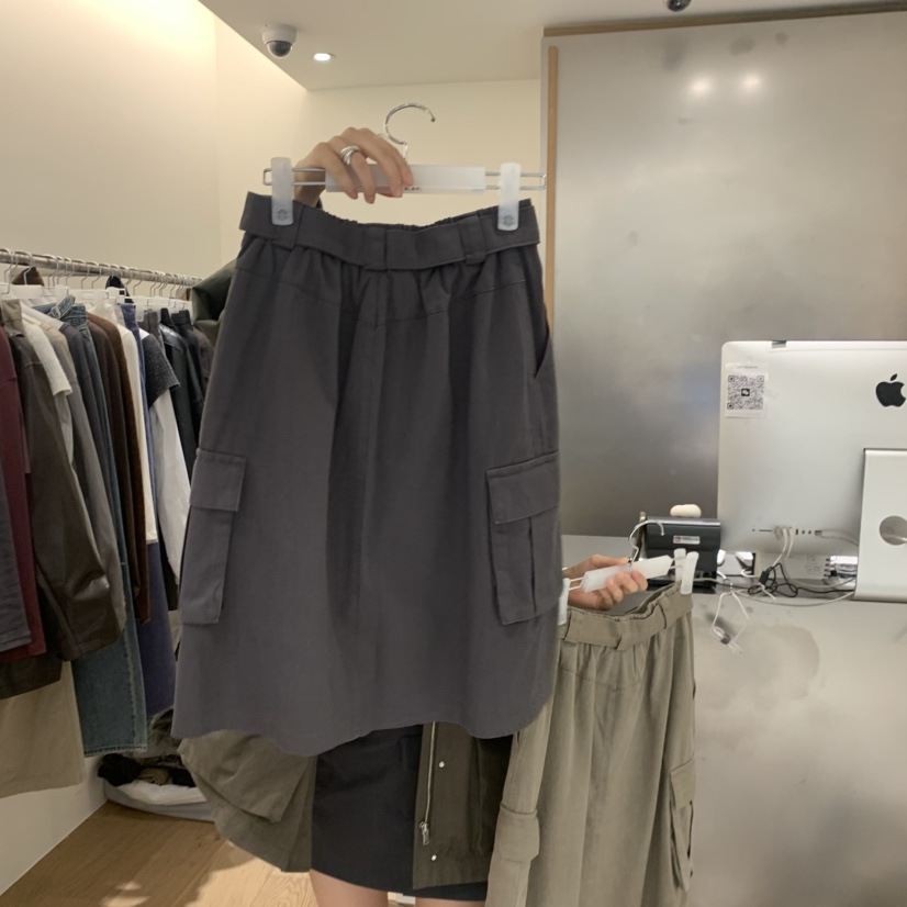 MEET ME韓國代購女士新款熱賣人氣時尚半身裙中短裙系帶MEET ME半身裙/中短裙