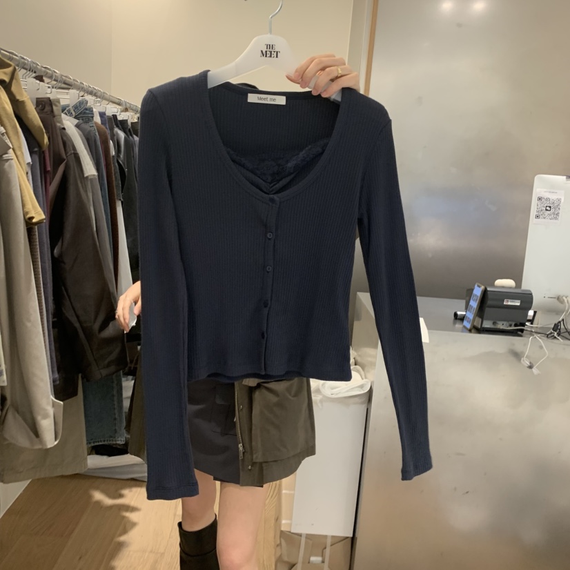 MEET ME東大門代購女士新品休閑時尚熱賣人氣真品套裝套裝MEET ME套裝圖色1
