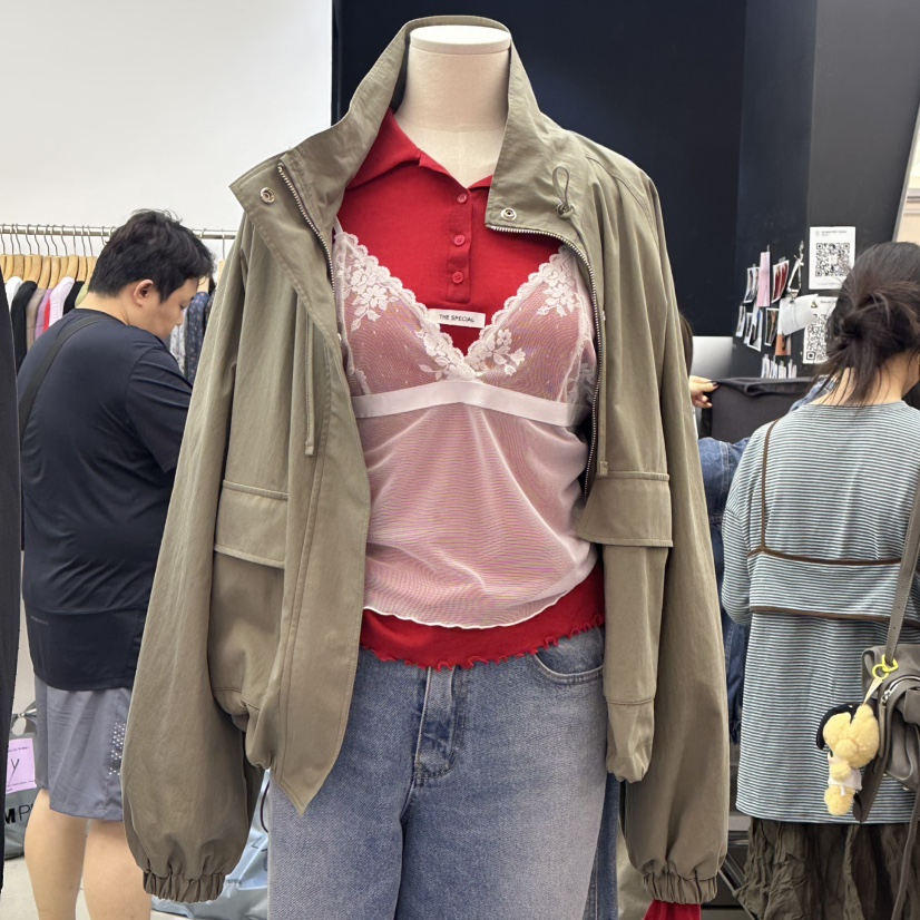 SPECIAL東大門代購女裝新品休閑時尚人氣真品推薦夾克高領SPECIAL夾克圖色2