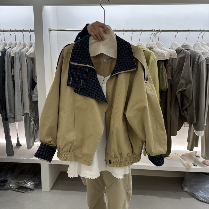 BERTHA韓國代購女裝新品休閑人氣真品推薦熱賣時尚夾克BERTHA夾克圖色1