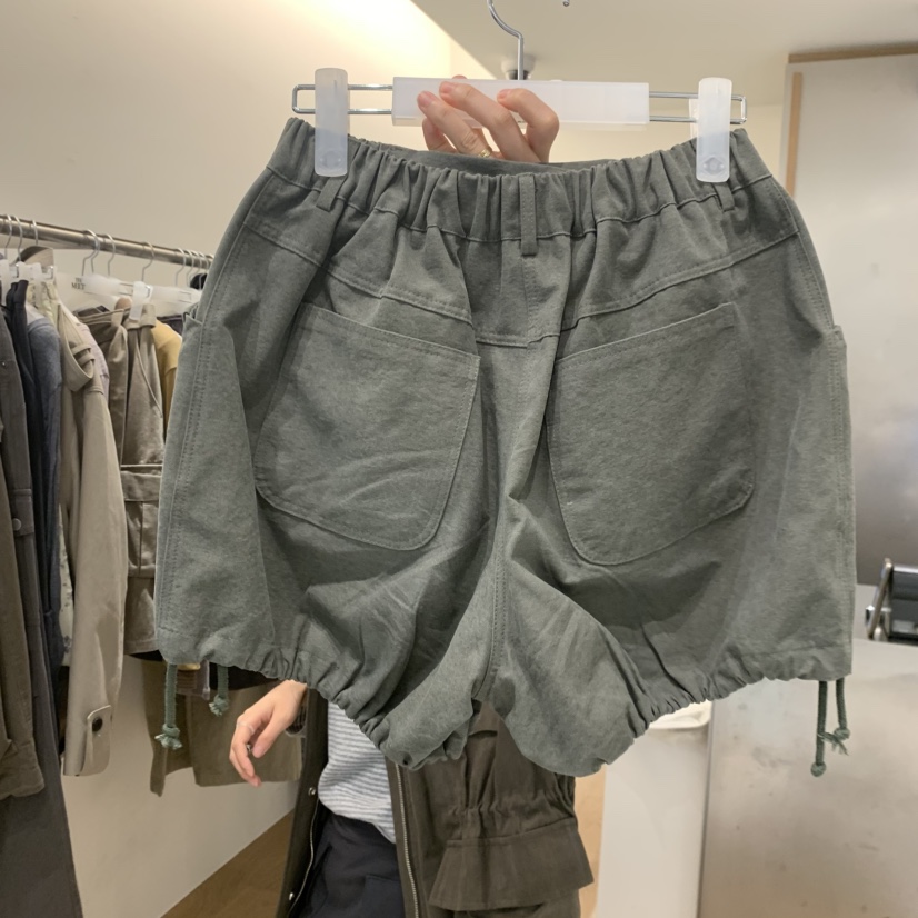 MEET ME東大門代購女士新品時尚人氣熱賣休閑推薦短褲口袋MEET ME短褲