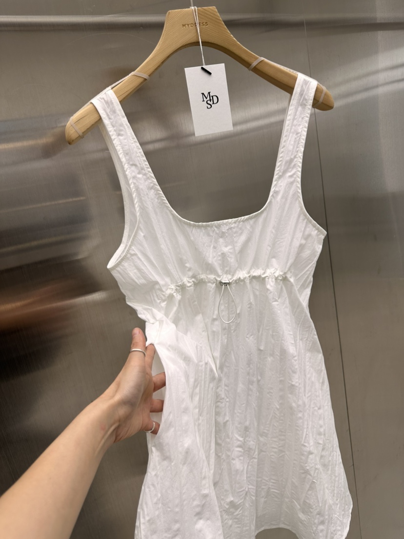 MYDRESS韓國代購女裝新款人氣時尚休閑推薦熱賣連衣裙褶皺MYDRESS連衣裙