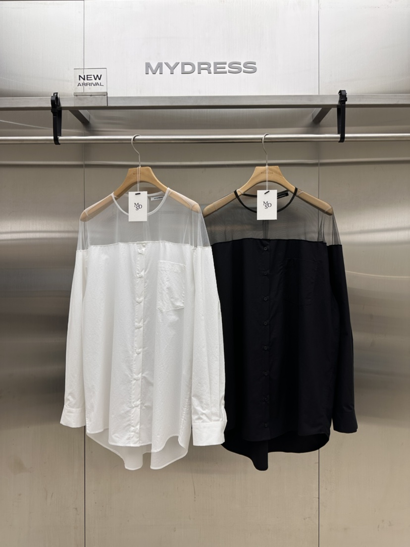 MYDRESS東大門直郵女士新款休閑真品時尚熱賣人氣襯衫蕾絲衫MYDRESS襯衫/蕾絲衫