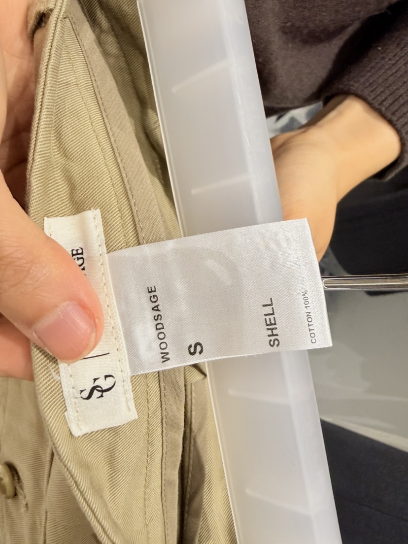 WOOD SAGE東大門代購女裝新款推薦人氣熱賣長裙口袋水洗WOOD SAGE長裙