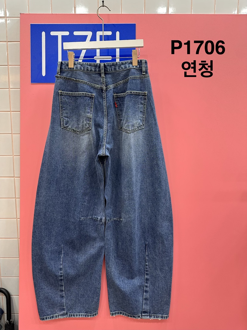 ITZEL東大門實拍女裝新品人氣真品熱賣時尚推薦休閑牛仔褲ITZEL牛仔褲