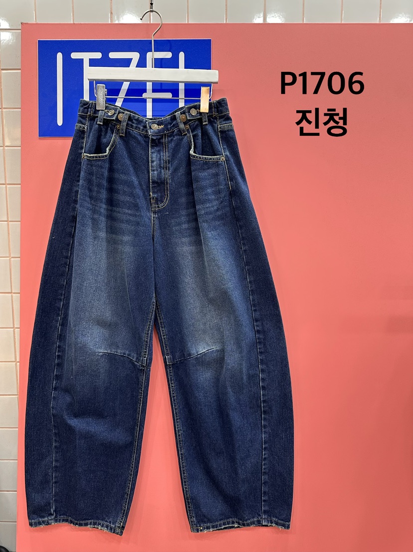 ITZEL東大門實拍女裝新品人氣真品熱賣時尚推薦休閑牛仔褲ITZEL牛仔褲圖色2