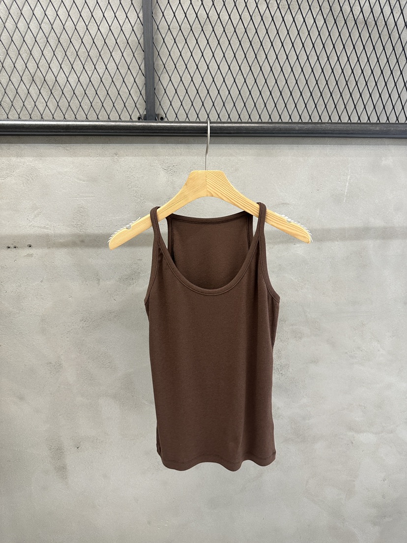 ON THE MODE東大門代購女士新品推薦時尚吊帶背心無袖羅紋ON THE MODE吊帶/背心圖色2