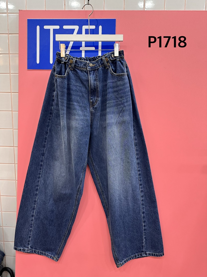 ITZEL韓國代購女士新品熱賣真品推薦時尚休閑人氣牛仔褲ITZEL牛仔褲圖色1