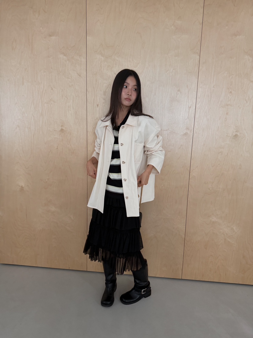CAMEL-P韓國直郵女士新品人氣長袖T恤雙層Came_l 家長袖T恤