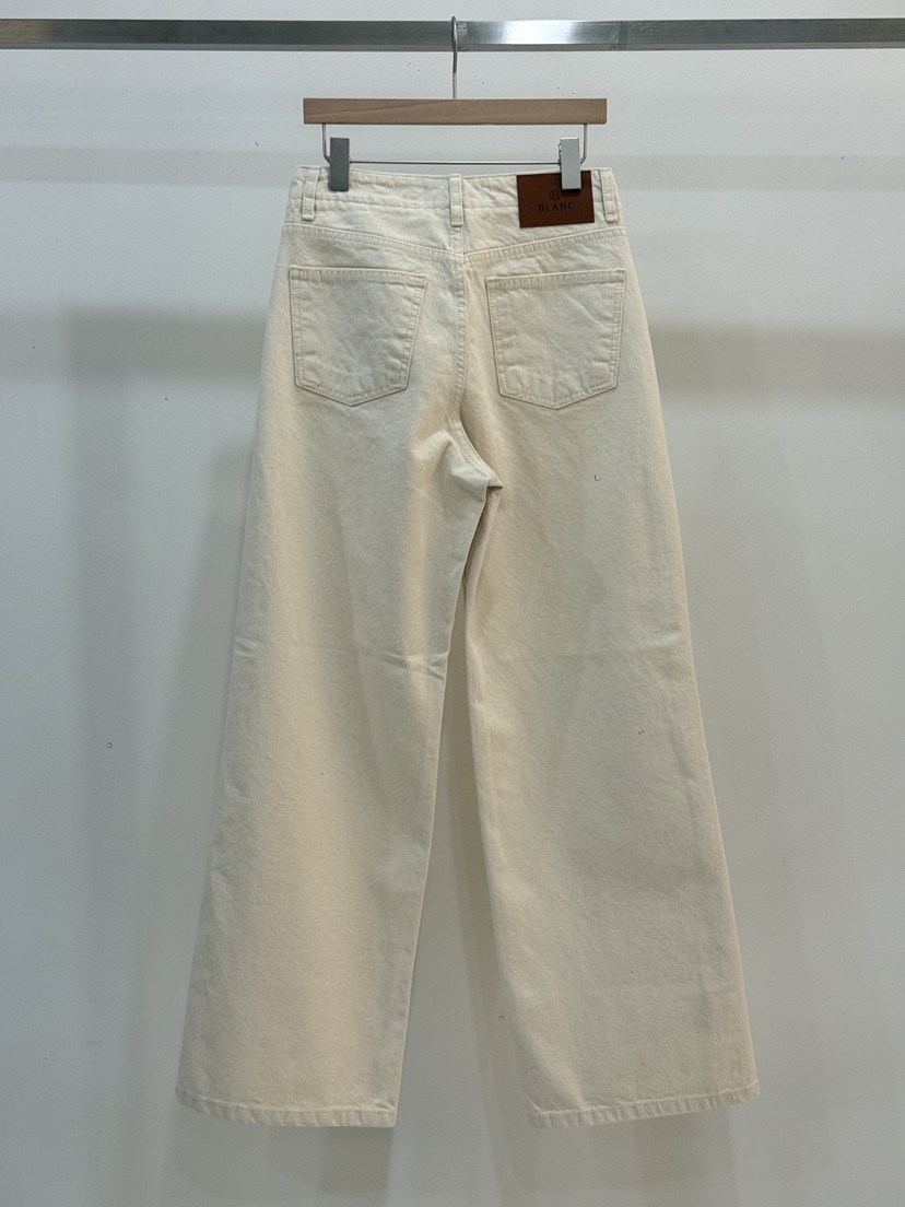 BLANC-A東大門直郵女裝新品熱賣推薦真品休閑人氣牛仔褲BLANC-A牛仔褲