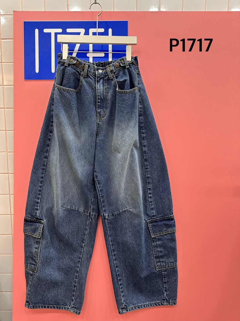 ITZEL東大門代購女裝新品熱賣推薦真品時尚休閑人氣牛仔褲ITZEL牛仔褲圖色1