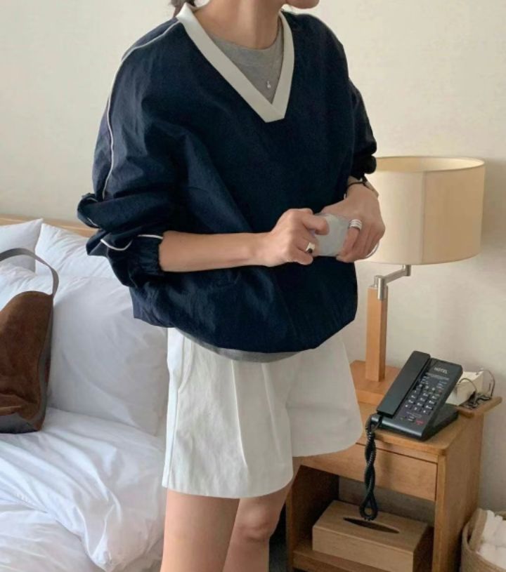 STAY HERE東大門代購女裝新品人氣真品時尚推薦衛衣運動STAY HERE-2件起衛衣圖色2