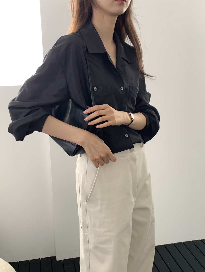 NOTICE東大門代購女士新品真品熱賣推薦人氣襯衫蕾絲衫口袋NOTICE襯衫/蕾絲衫