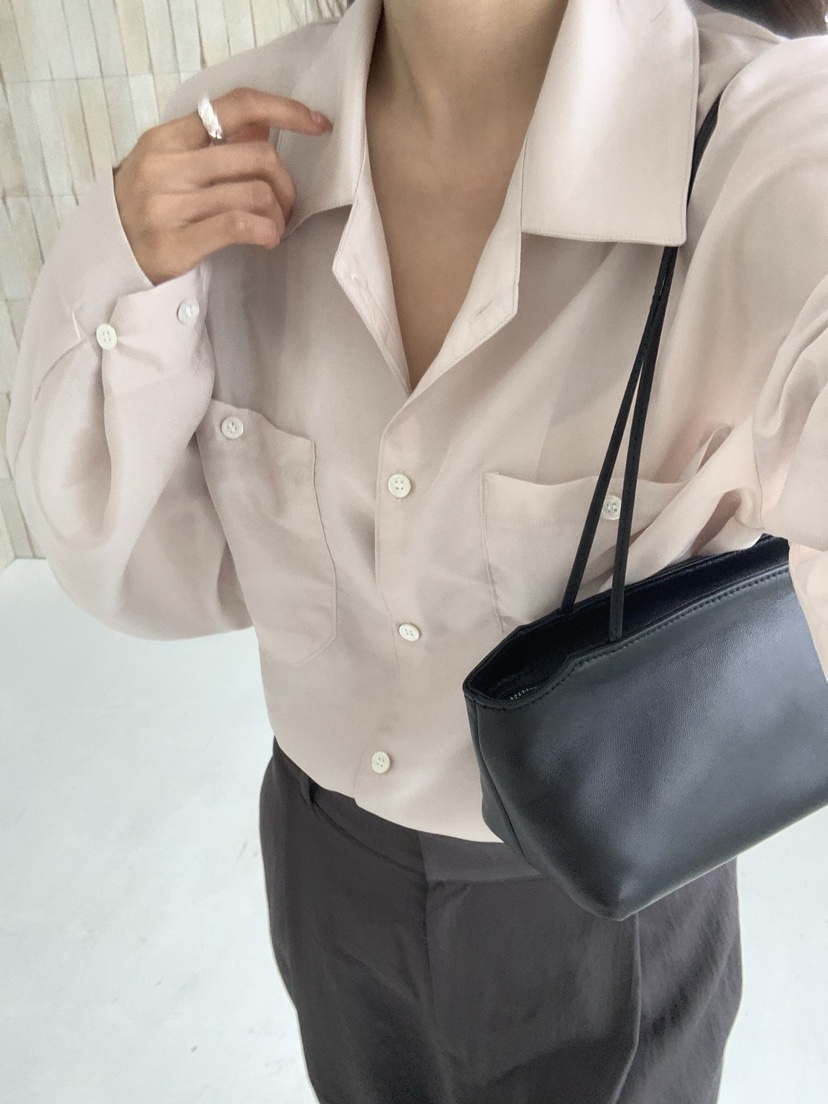 NOTICE東大門代購女士新品真品熱賣推薦人氣襯衫蕾絲衫口袋NOTICE襯衫/蕾絲衫