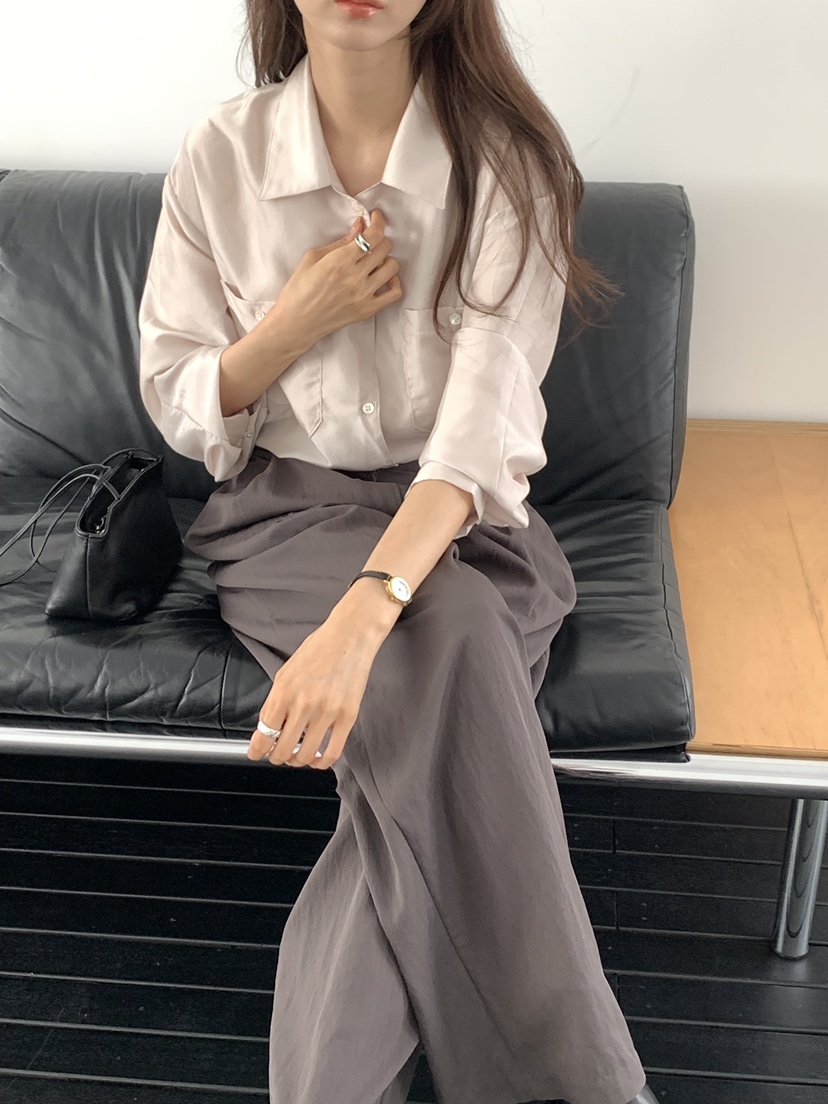 NOTICE東大門代購女士新品真品熱賣推薦人氣襯衫蕾絲衫口袋NOTICE襯衫/蕾絲衫