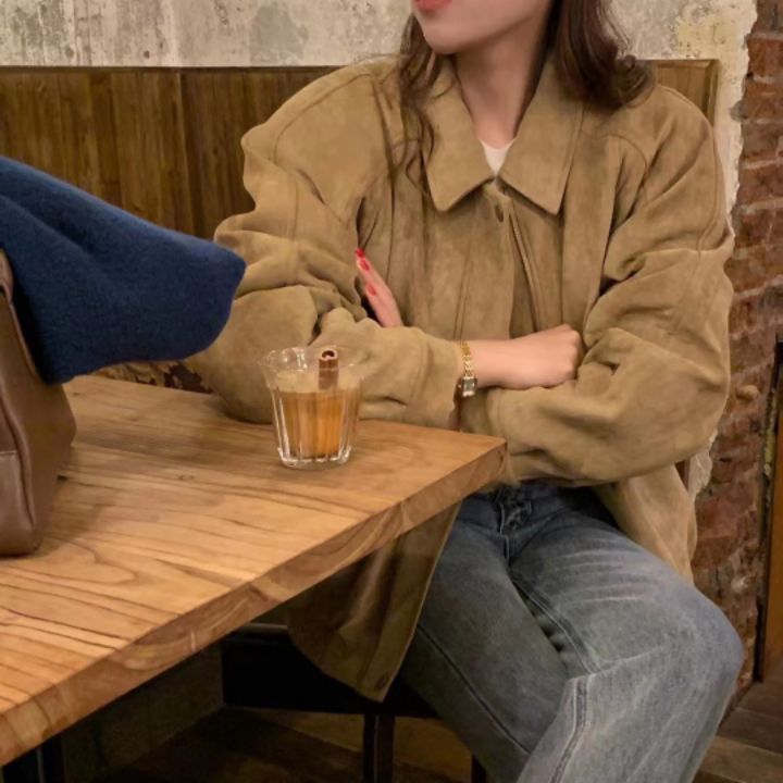 STAY HERE韓國代購女裝新品人氣熱賣時尚真品推薦休閑夾克STAY HERE-2件起夾克