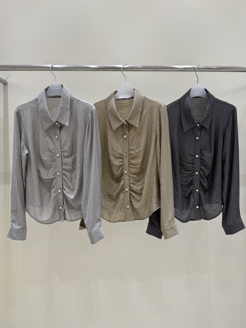 CUPCAKE韓國直郵女裝新款休閑推薦熱賣時尚人氣襯衫蕾絲衫CUPCAKE襯衫/蕾絲衫